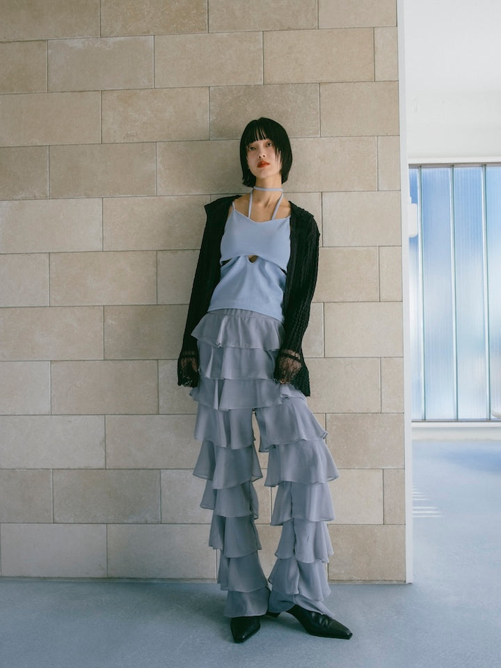 モデル身長：166cm / カラー：DustyBlue