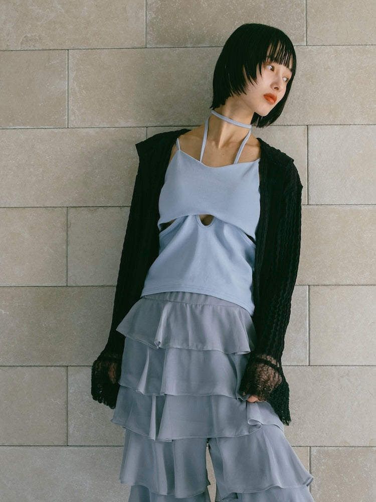 モデル身長：166cm / カラー：Black