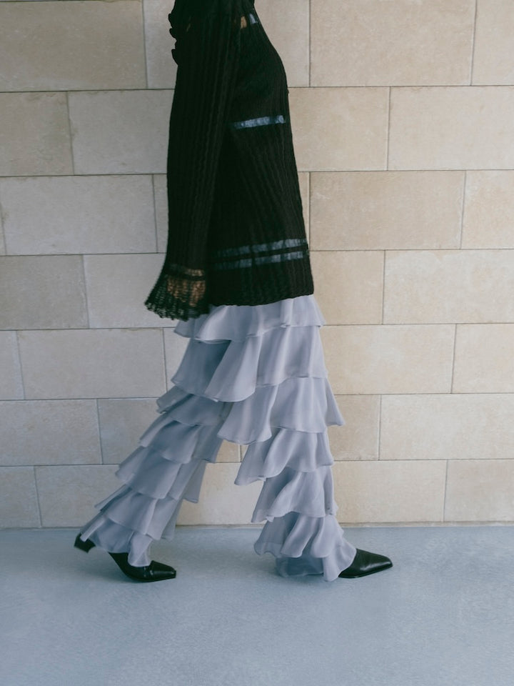 モデル身長：166cm / カラー：DustyBlue