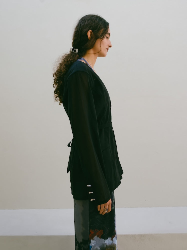 モデル身長：175cm / カラー：Black