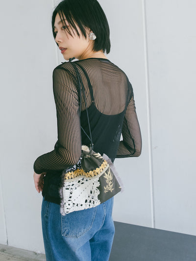 モデル身長：164cm / カラー：Black