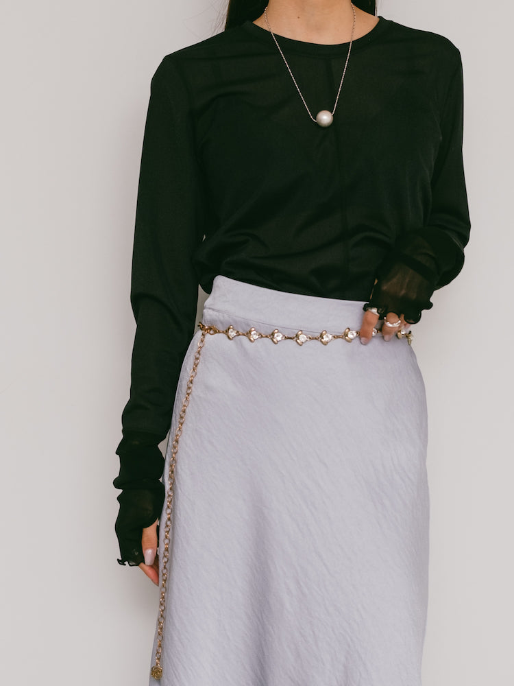 Vintage Chain Belt / Copper Stone
