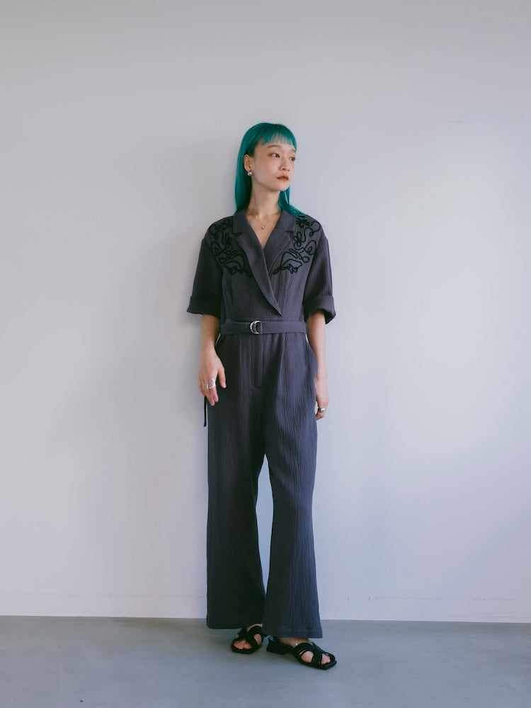 モデル身長：167cm / カラー：GrayBlue