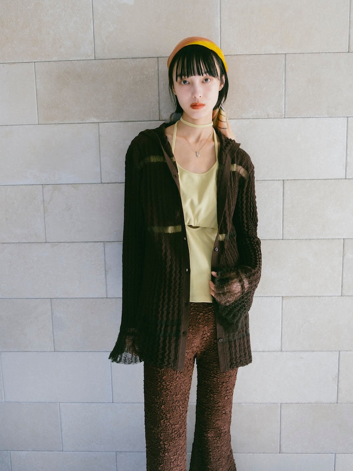 モデル身長：166cm / カラー：Brown