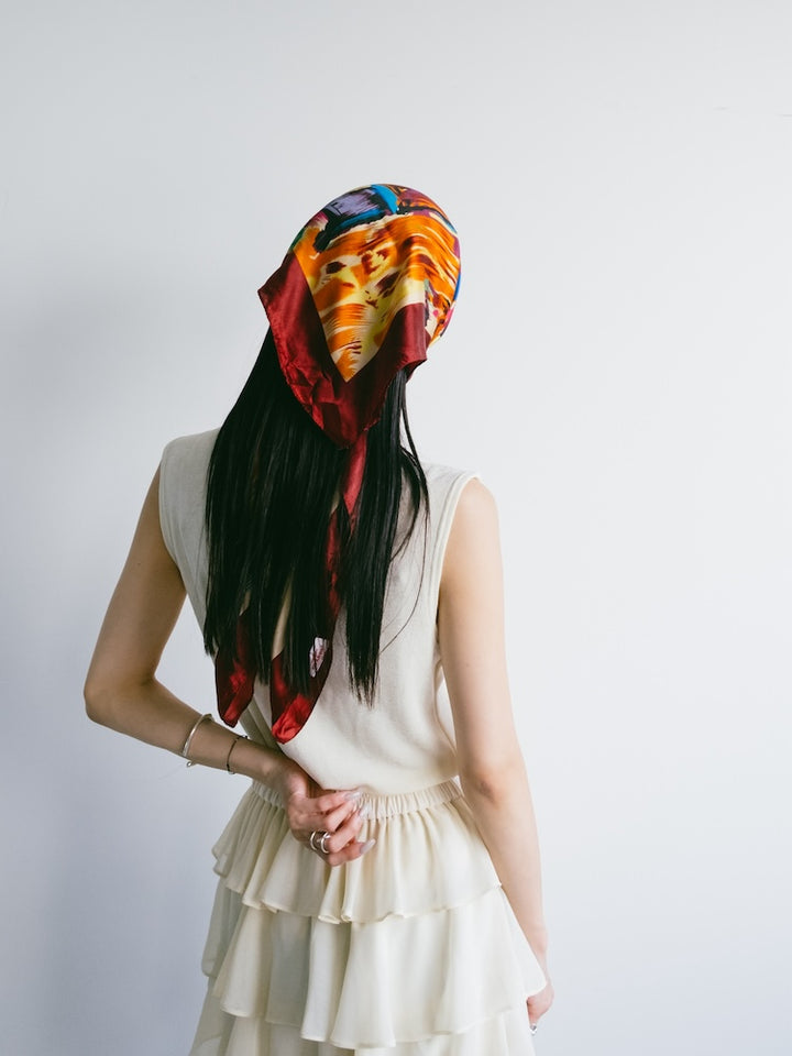 Vintage Scarf / Paint House