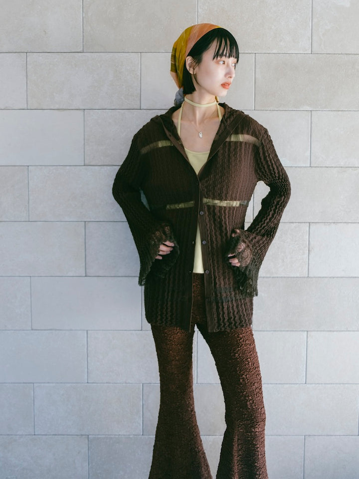 モデル身長：166cm / カラー：Brown