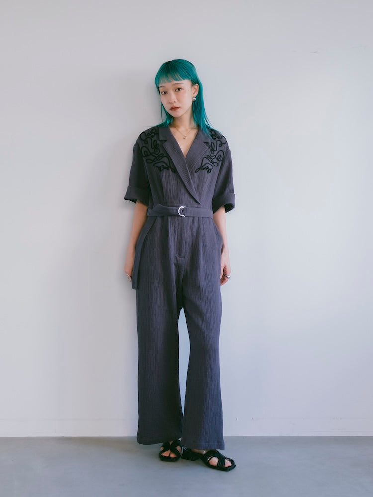 モデル身長：167cm / カラー：GrayBlue