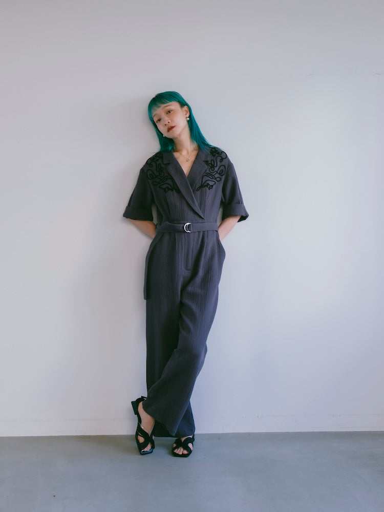 モデル身長：167cm / カラー：GrayBlue