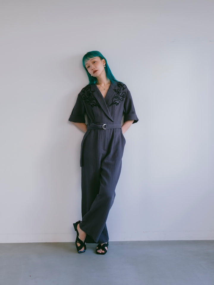 モデル身長：167cm / カラー：GrayBlue