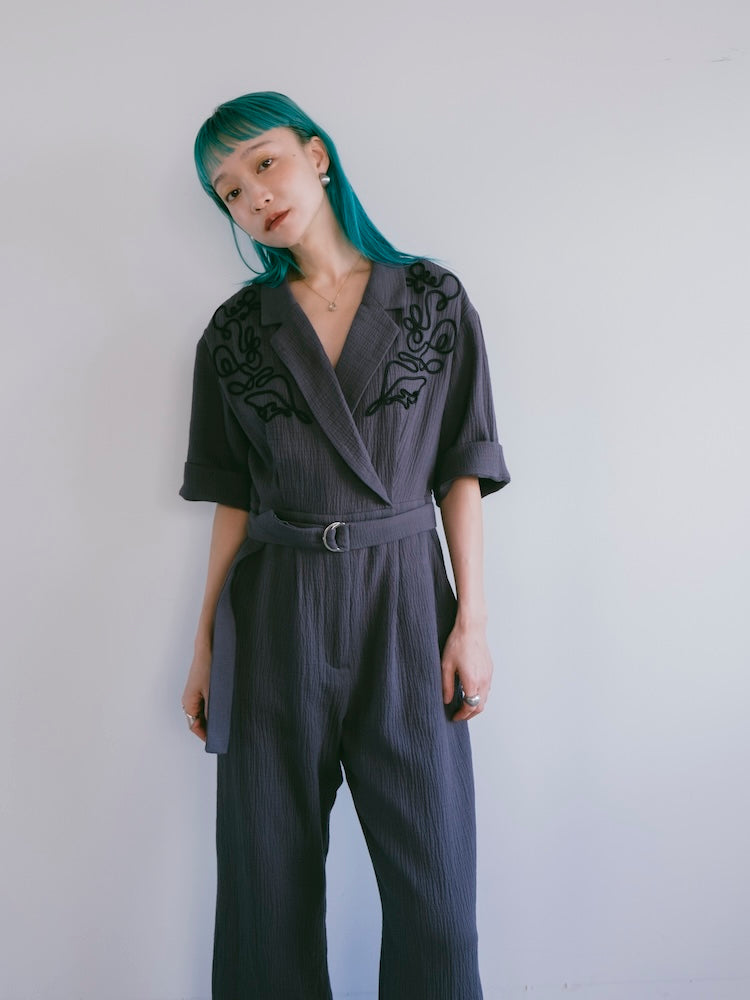 モデル身長：167cm / カラー：GrayBlue