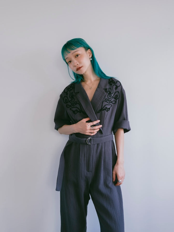 モデル身長：167cm / カラー：GrayBlue