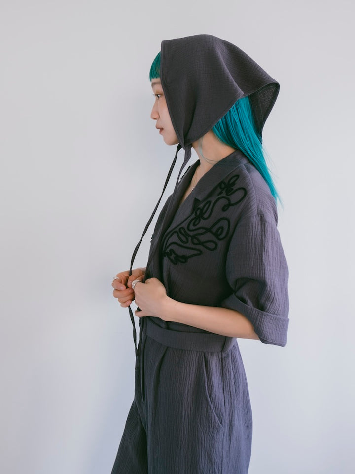 モデル身長：167cm / カラー：GrayBlue