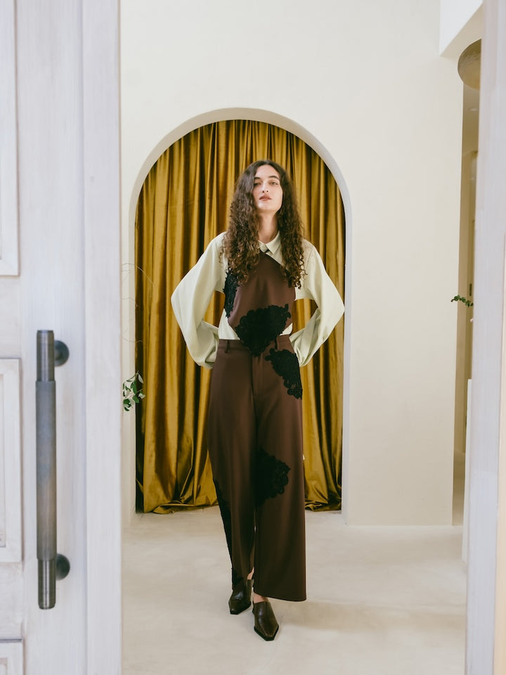 モデル身長：175cm / カラー：Brown