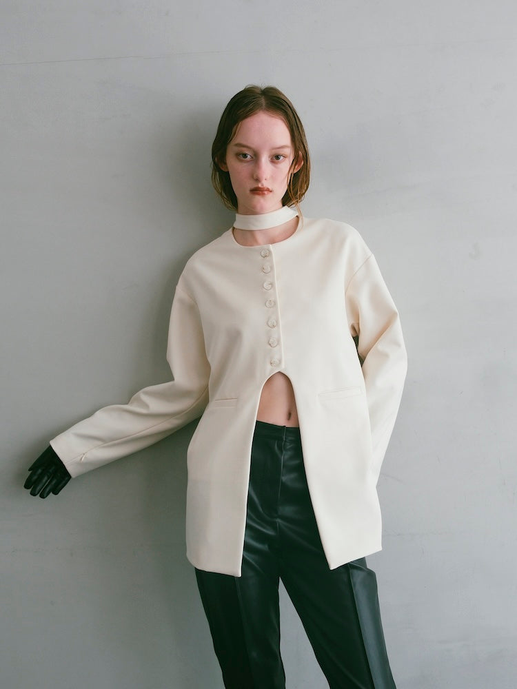 モデル身長：175cm / カラー：Ivory