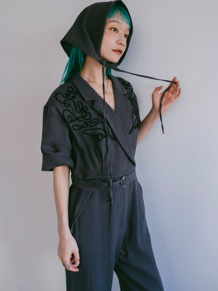 モデル身長：167cm / カラー：GrayBlue