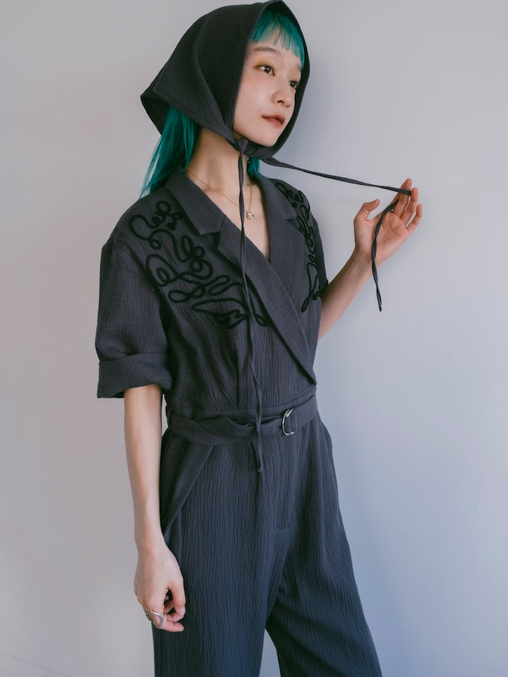 モデル身長：167cm / カラー：GrayBlue