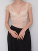 モデル身長：162cm / カラー：Beige / 着用サイズ：Sサイズ
