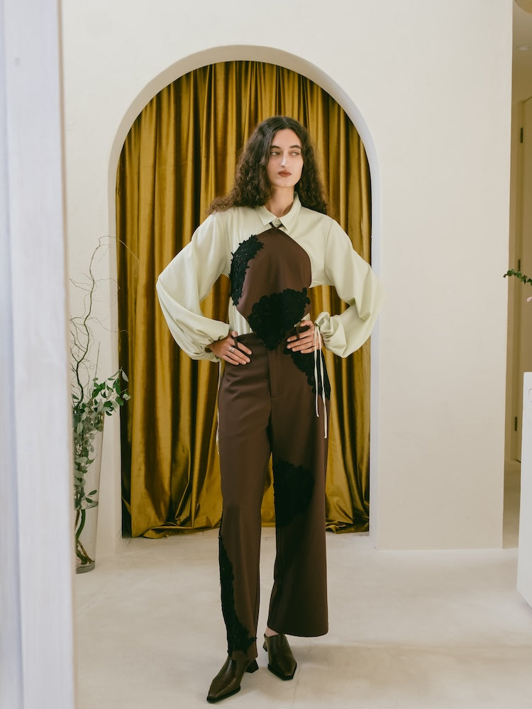 モデル身長：175cm / カラー：Brown