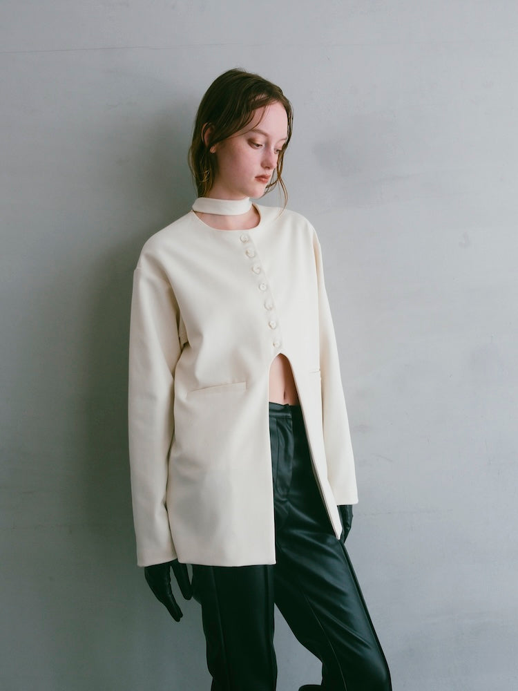 モデル身長：175cm / カラー：Ivory