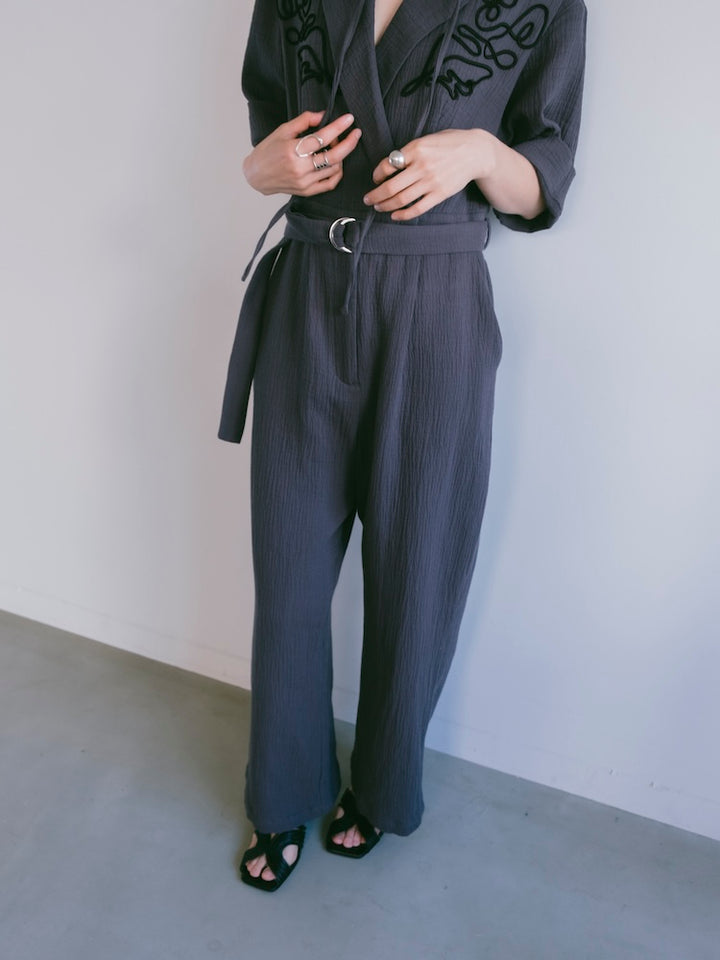 モデル身長：167cm / カラー：GrayBlue