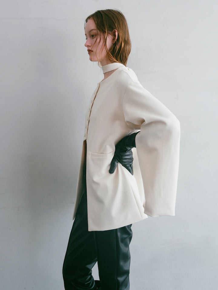 モデル身長：175cm / カラー：Ivory