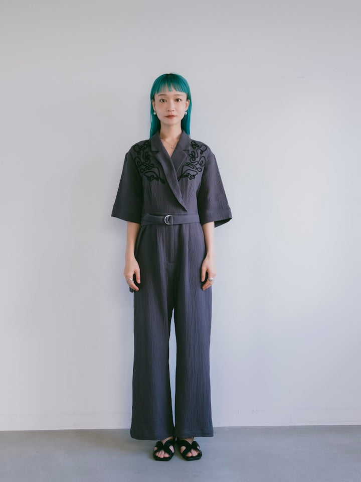 モデル身長：167cm / カラー：GrayBlue