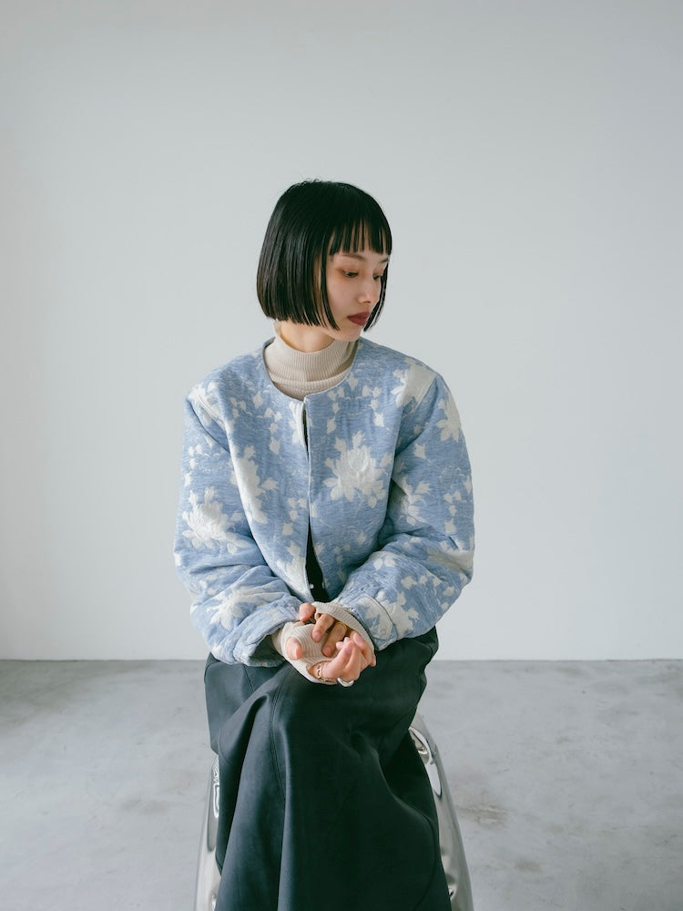 関税送料込26AW MAXMARA GHIOTTOキャディ ジャケット Feminine cady jacket, white | 