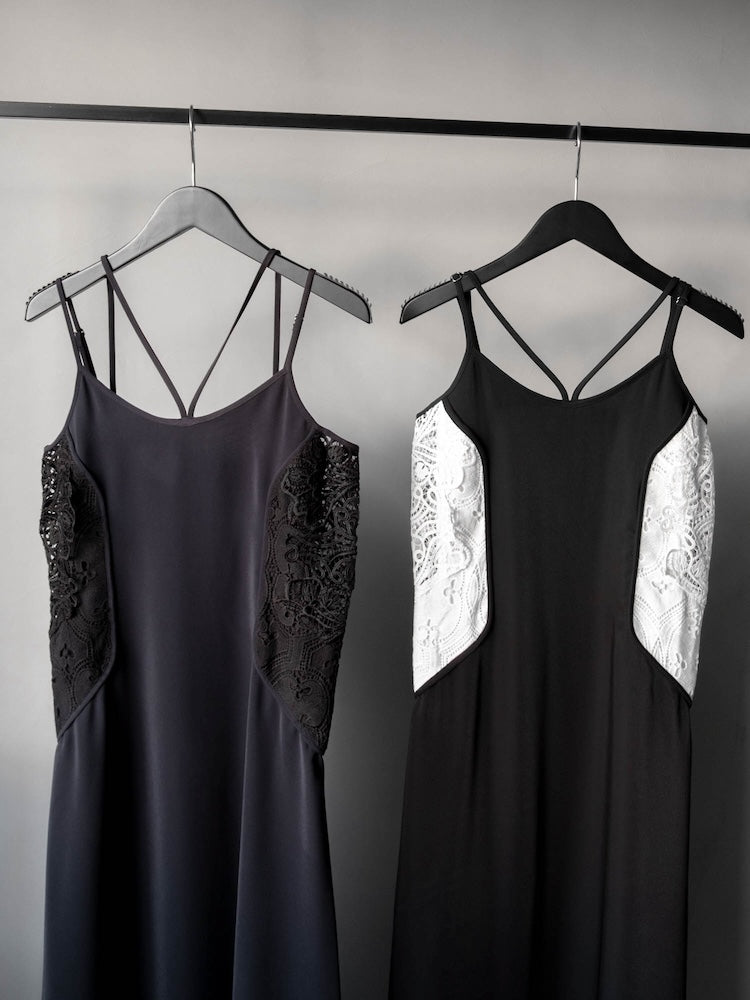 【26ss_EXB】Lace Inset Camisole Dress