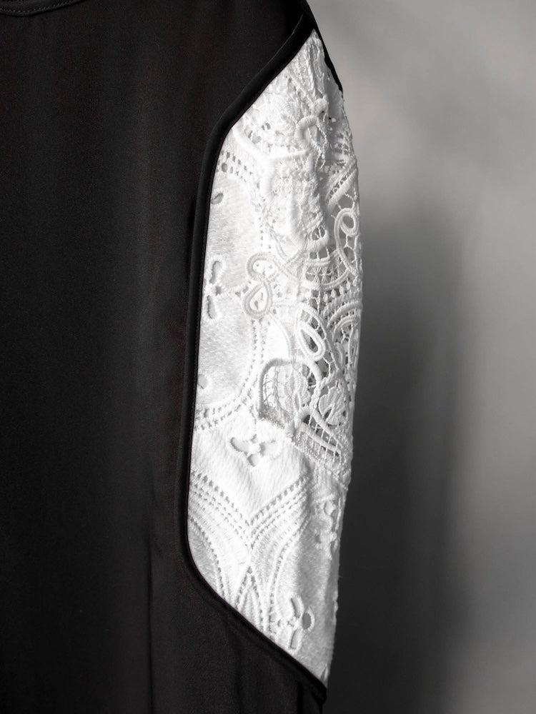 Lace Inset Camisole Dress｜レース切り替えキャミソールワンピース