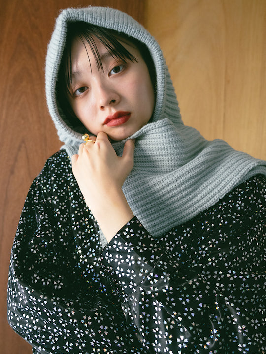 Hood Knit Muffler