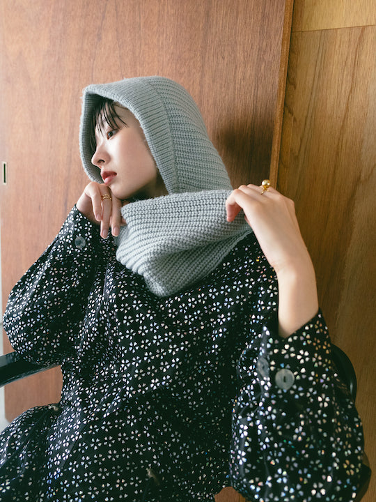 Hood Knit Muffler