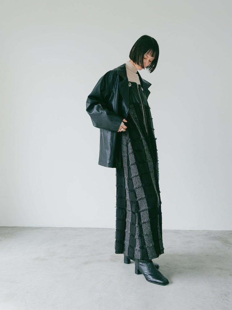 Eyelet Cut Jacquard Dress｜アイレットジャガードワンピース