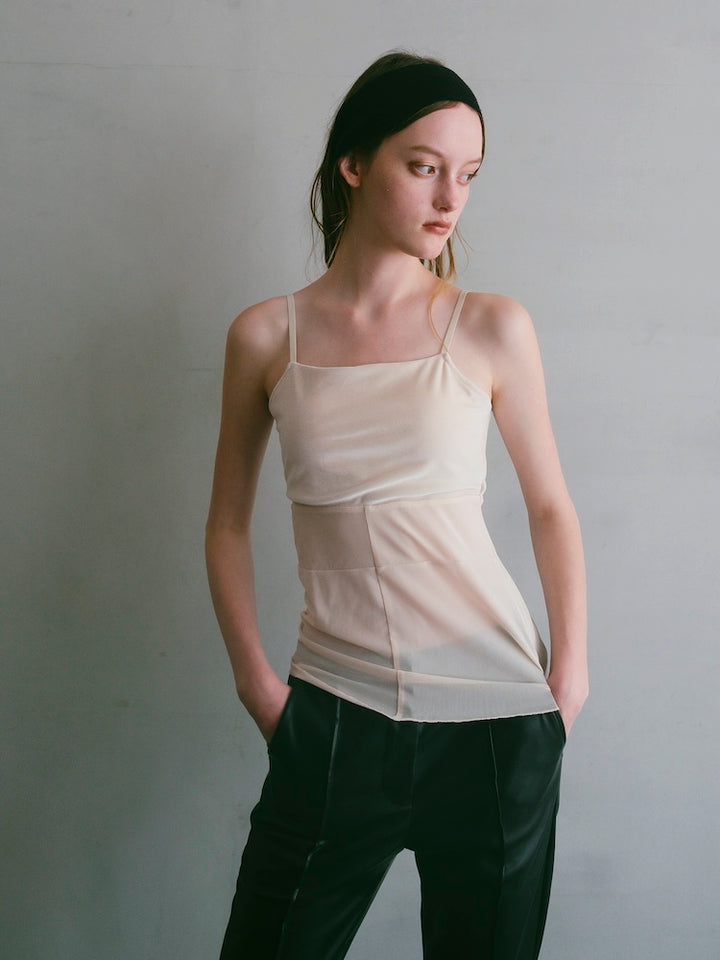 モデル身長：175cm / カラー：Ivory