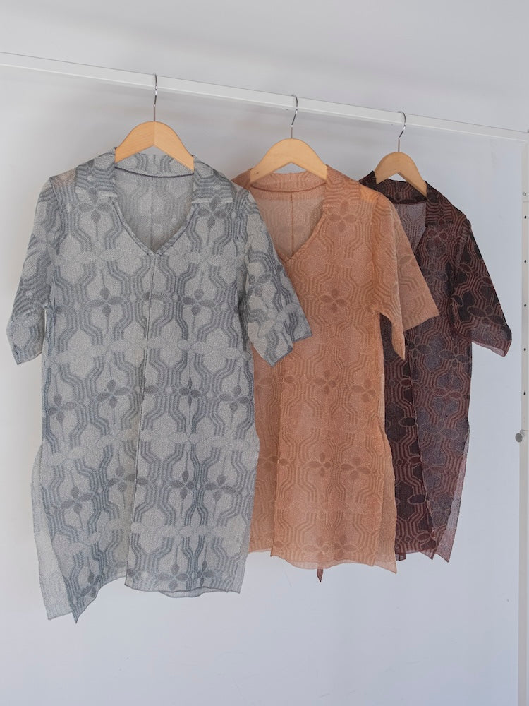 【1月21日(水) 12:00予約販売開始】Flower Geometry Top