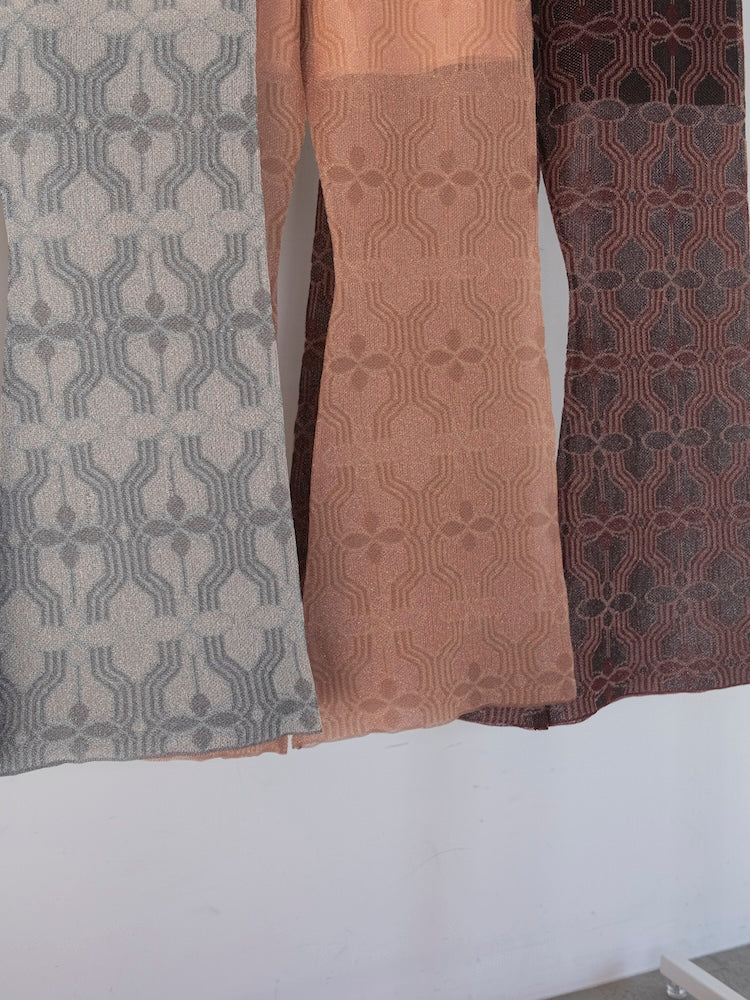 【1月21日(水) 12:00予約販売開始】Flower Geometry Pants