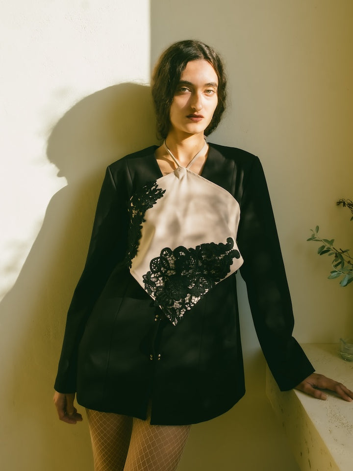 モデル身長：166cm / カラー：Beige