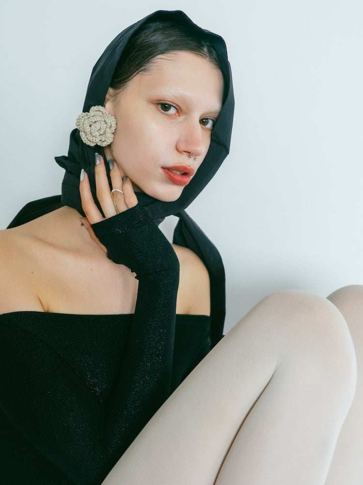 Multiway Rose Earring Choker 