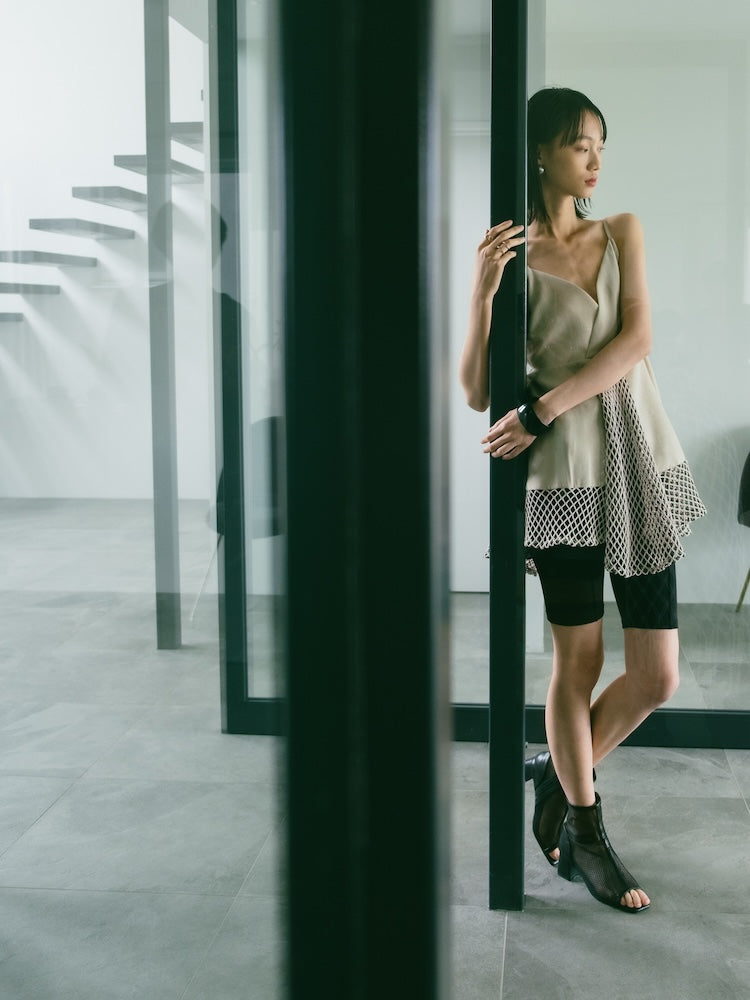Patchwork Circular Camisole｜サーキュラーキャミソール – MARTE