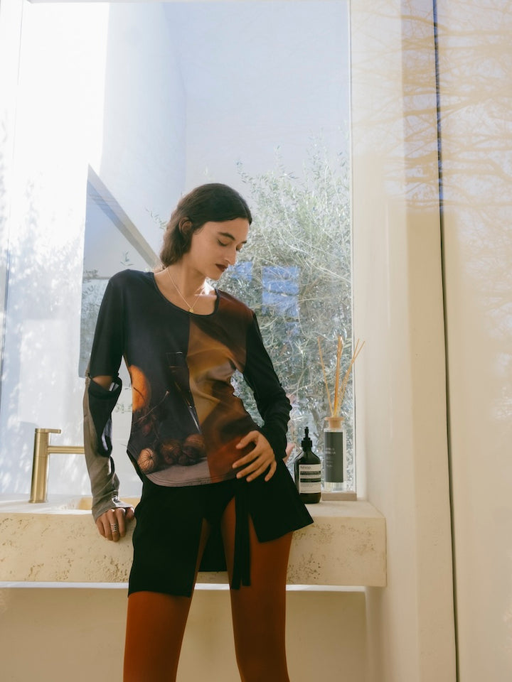 モデル身長：175cm / カラー：01 Citrus