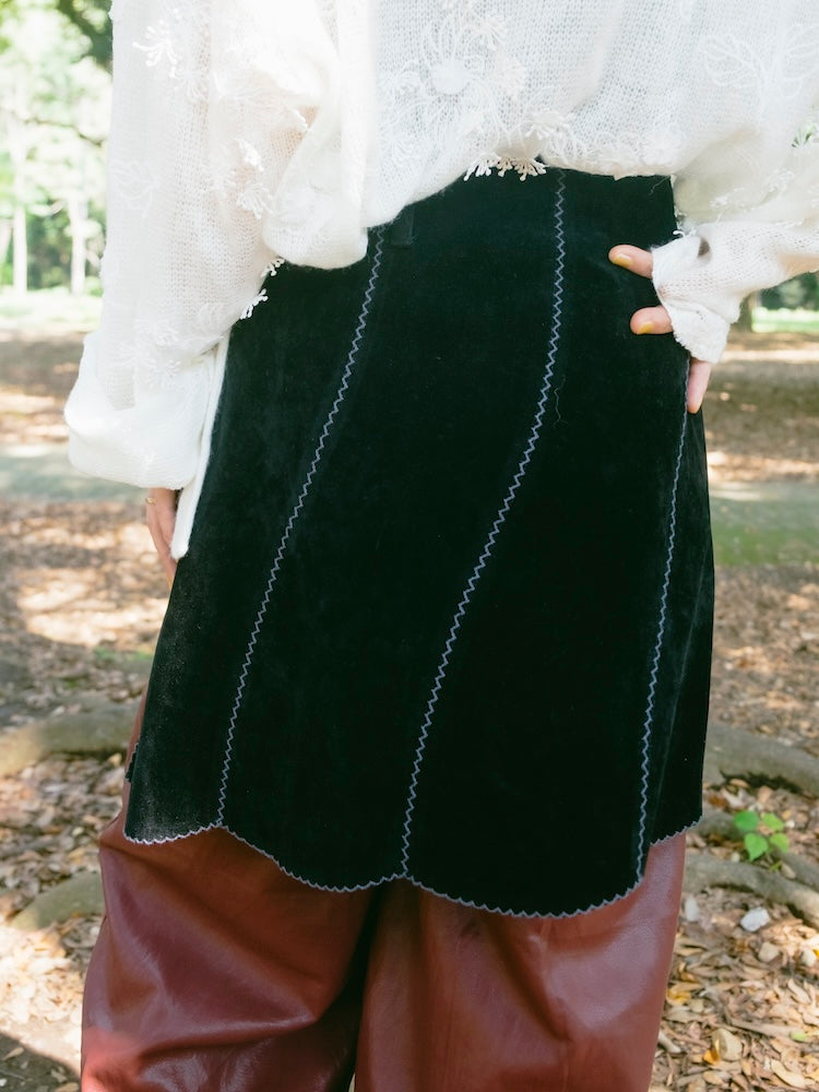 【10月3日(土) 12:00販売開始】Scallop Stitch Apron