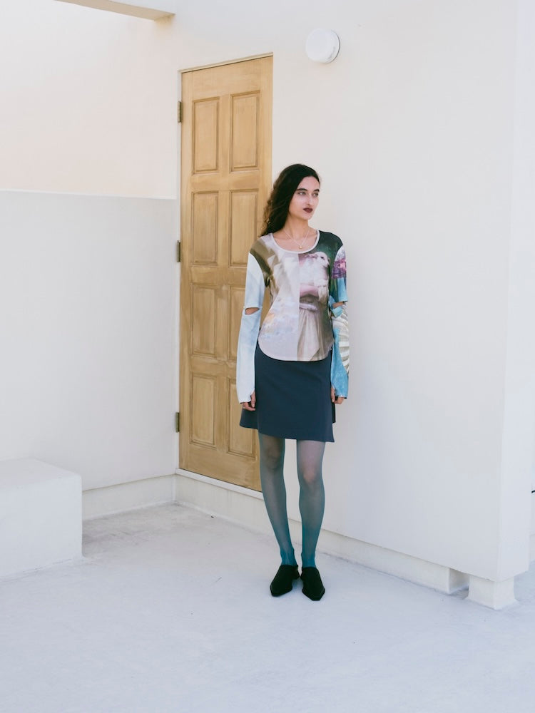 モデル身長：175cm / カラー：03 Sheep