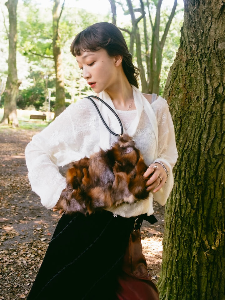モデル身長：167cm / カラー：Brown