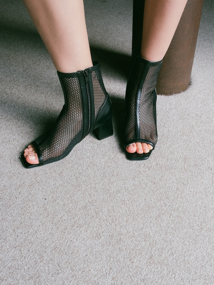 【WEB限定】Mesh Boots Sandals