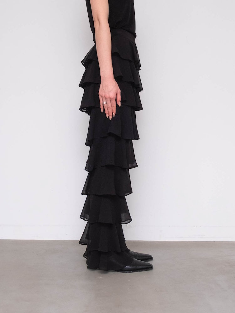 モデル身長：162cm / カラー：Black