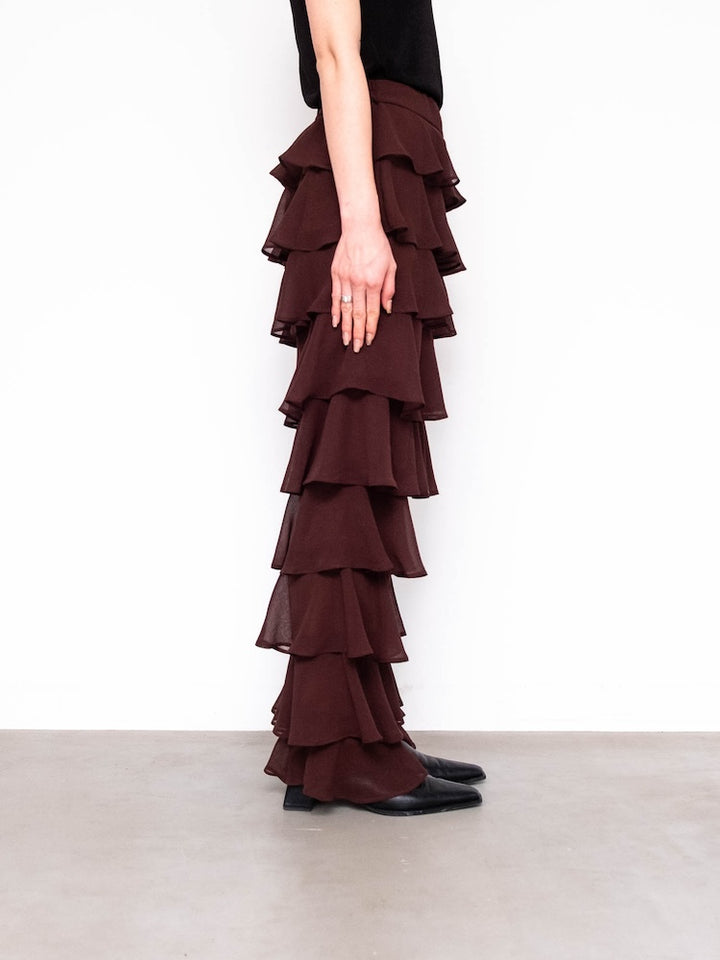 モデル身長：162cm / カラー：Brown