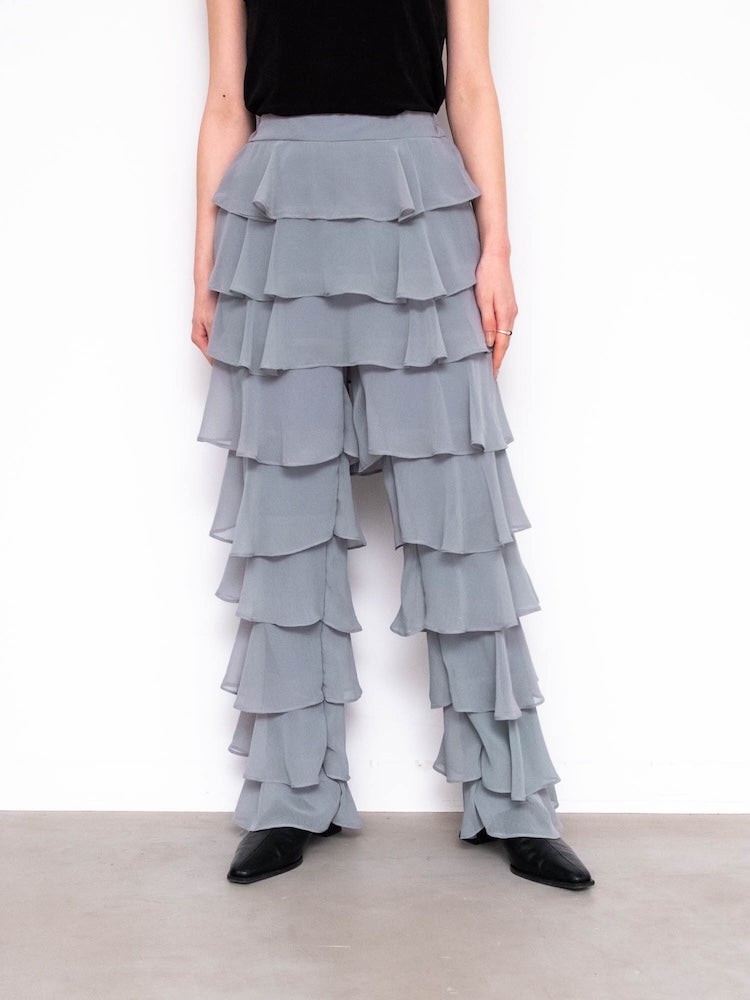 モデル身長：162cm / カラー：DustyBlue