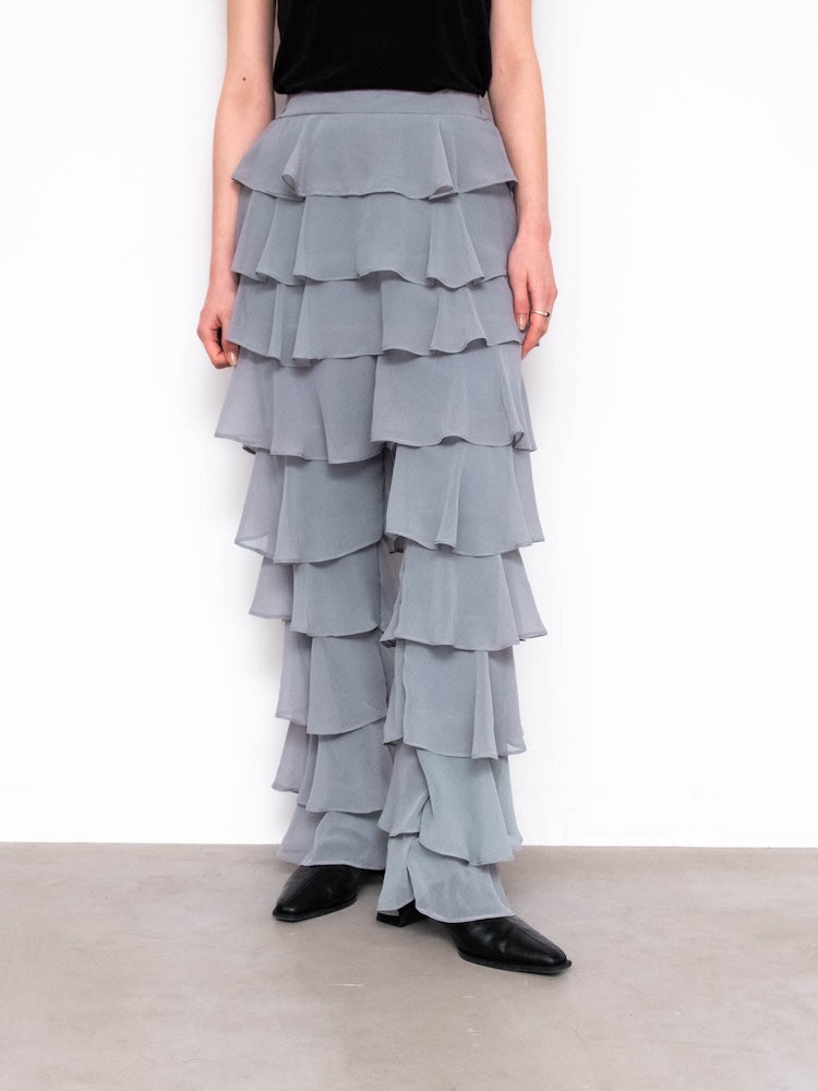 モデル身長：162cm / カラー：DustyBlue