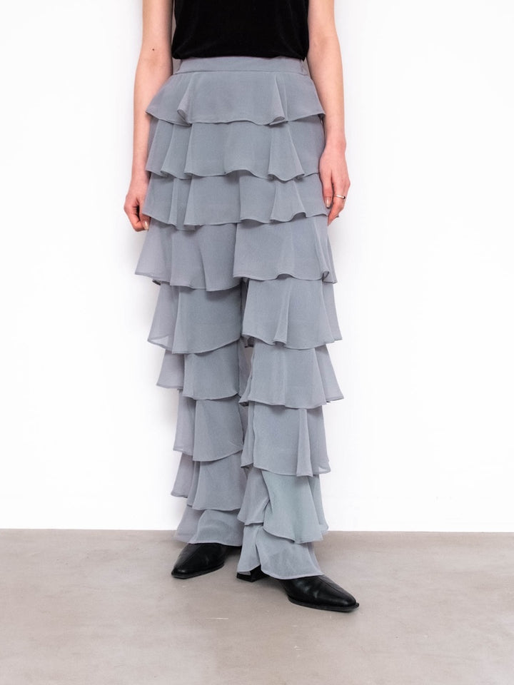 モデル身長：162cm / カラー：DustyBlue