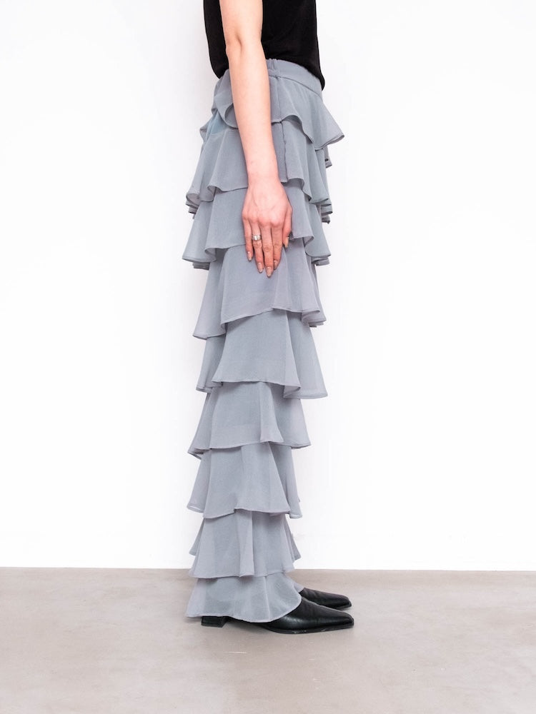 モデル身長：162cm / カラー：DustyBlue