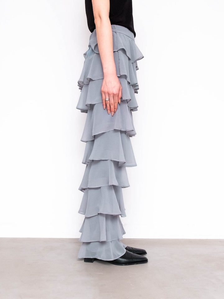 モデル身長：162cm / カラー：DustyBlue